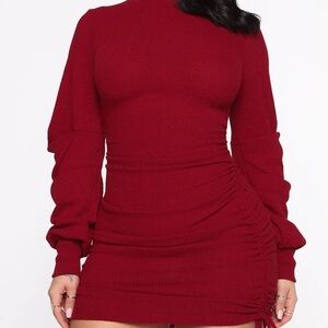 NWT - Ruched Dress - Size L